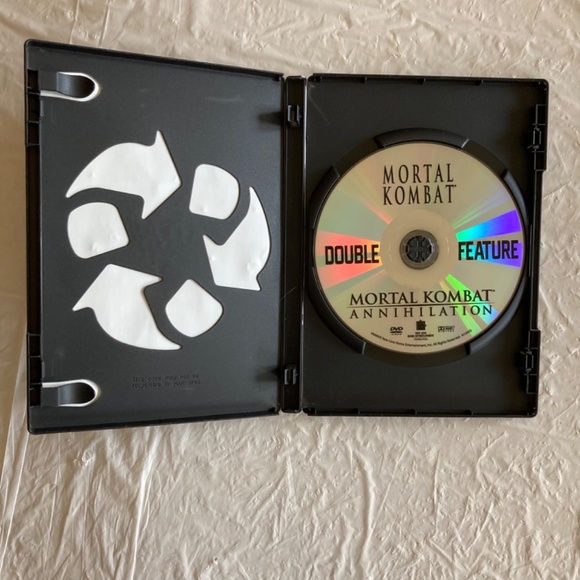 1995 Mortal Kombat DVD & Mortal Kombat Double Feature DVD - Picture 4 of 6